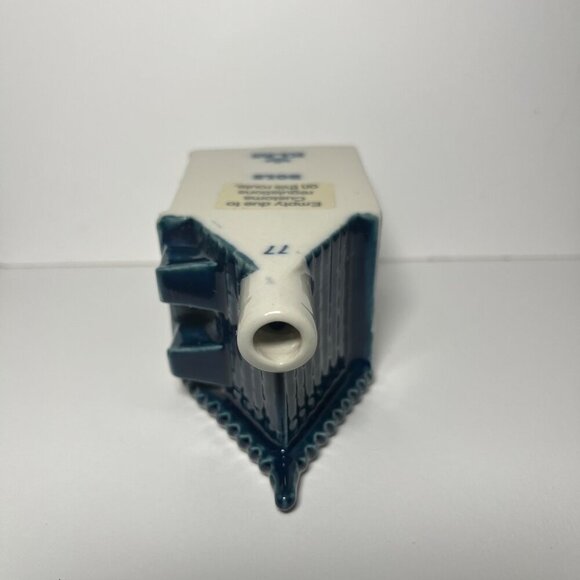 KLM Delft Blue House Miniature No. 77 Ceramic Collectible *empty* - Picture 8 of 9